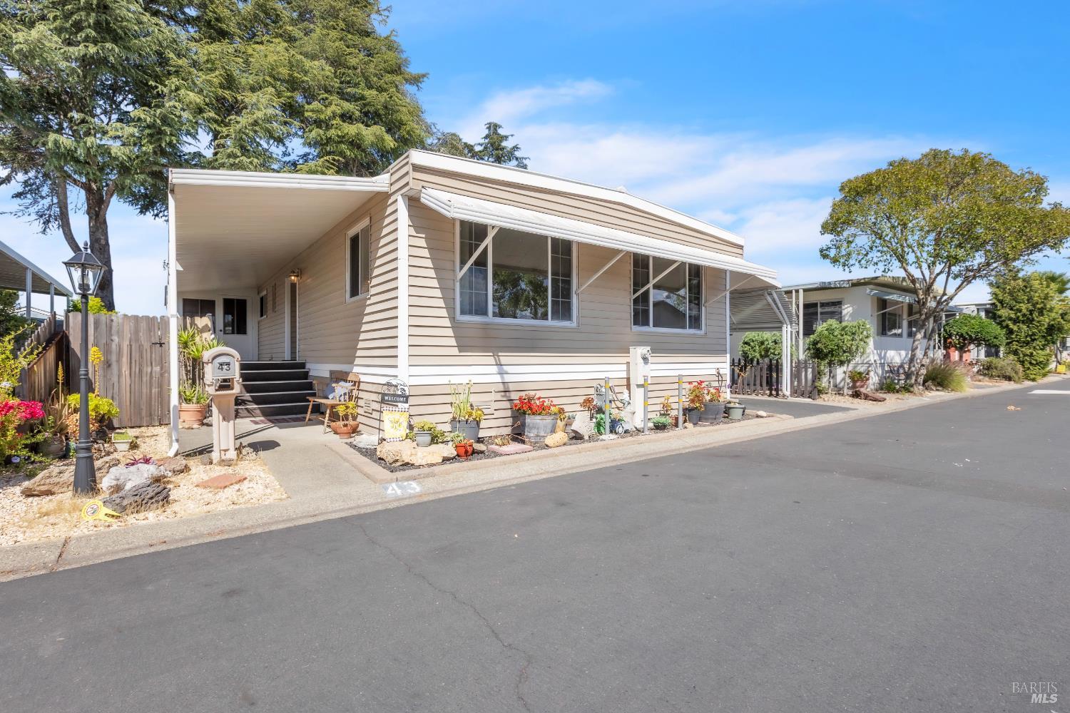 150 Silverado Trail, Unit 43 Napa, CA 94559 - Photo 1 of 29 a view of a house with a patio