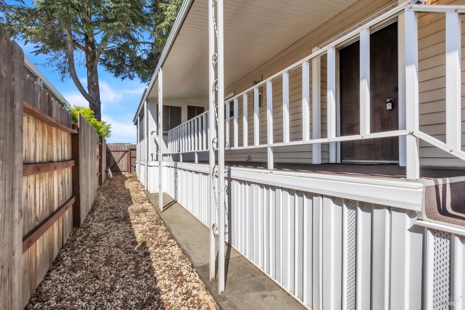 150 Silverado Trail, Unit 43 Napa, CA 94559 - Photo 24 of 29 a view of a house with wooden stairs