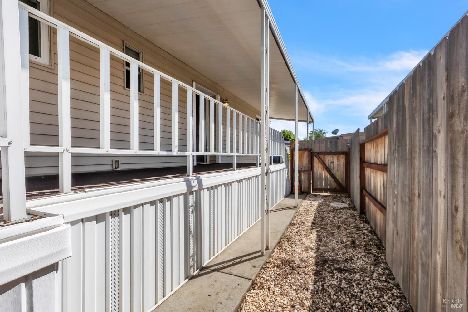 150 Silverado Trail, Unit 43 Napa, CA 94559 - Photo 25 of 29 a view of a house with wooden stairs