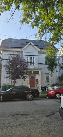 front view of house with a street