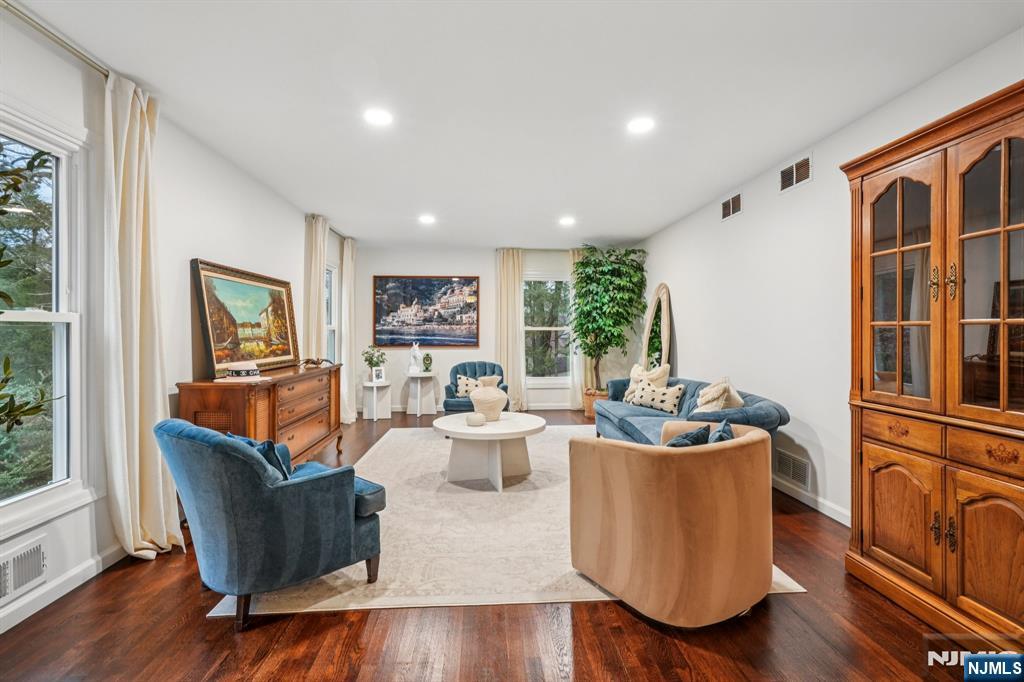 215 Readington Road Somerville, NJ 08876 - Photo 5 of 26 a living room with fireplace furniture and a large window