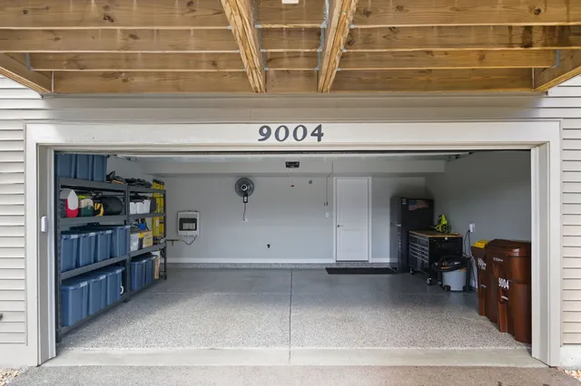 a view of storage and utility room