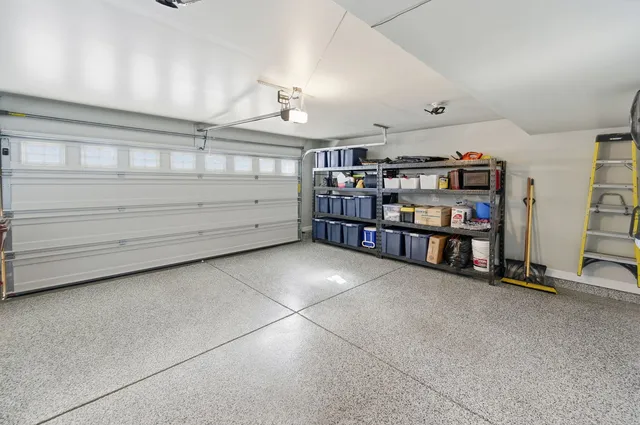 a picture of a bench in a building