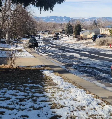 a view of a city floor