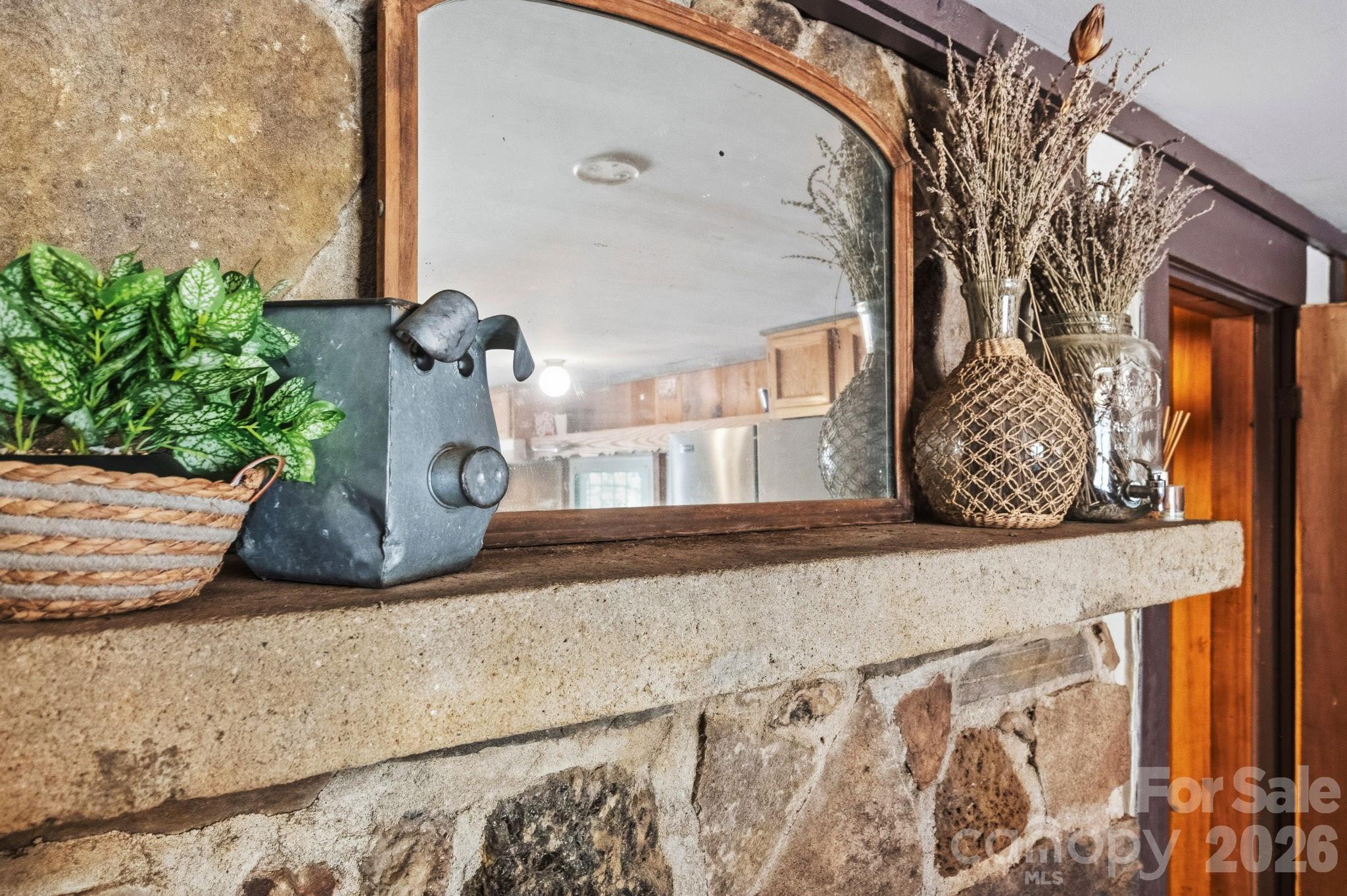 1265 Dillingham Road Barnardsville, NC 28709 - Photo 14 of 46 a view of a vase of flowers sitting on a table