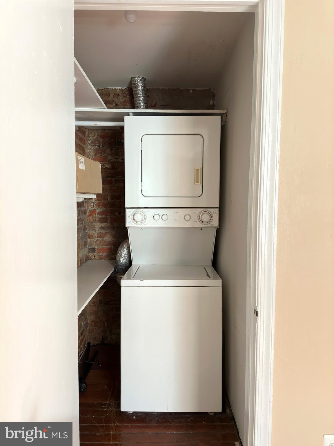 623 South American Street, Unit F Philadelphia, PA 19147 - Photo 9 of 38 a utility room with dryer and washer