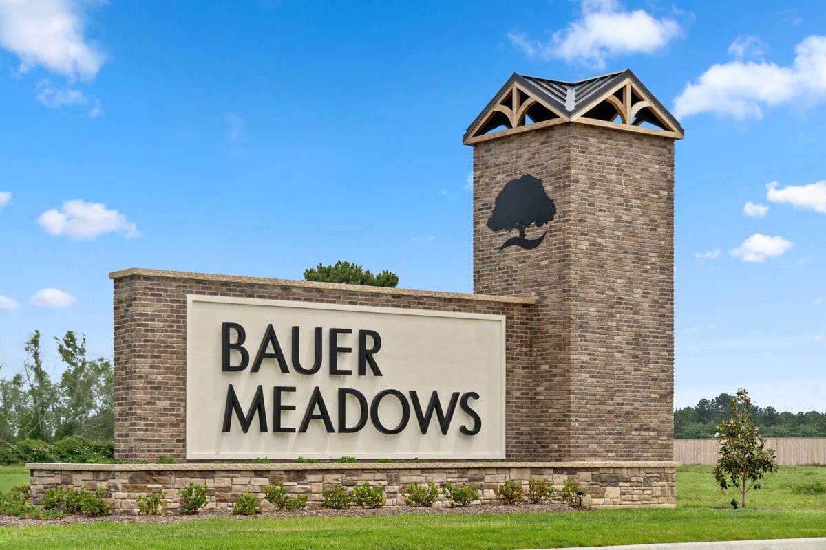 22846 Mahogany Hills Lane Hockley, TX 77447 - Photo 2 of 5 Welcome to Baurer Meadows, a community of new homes in Hockley, TX.