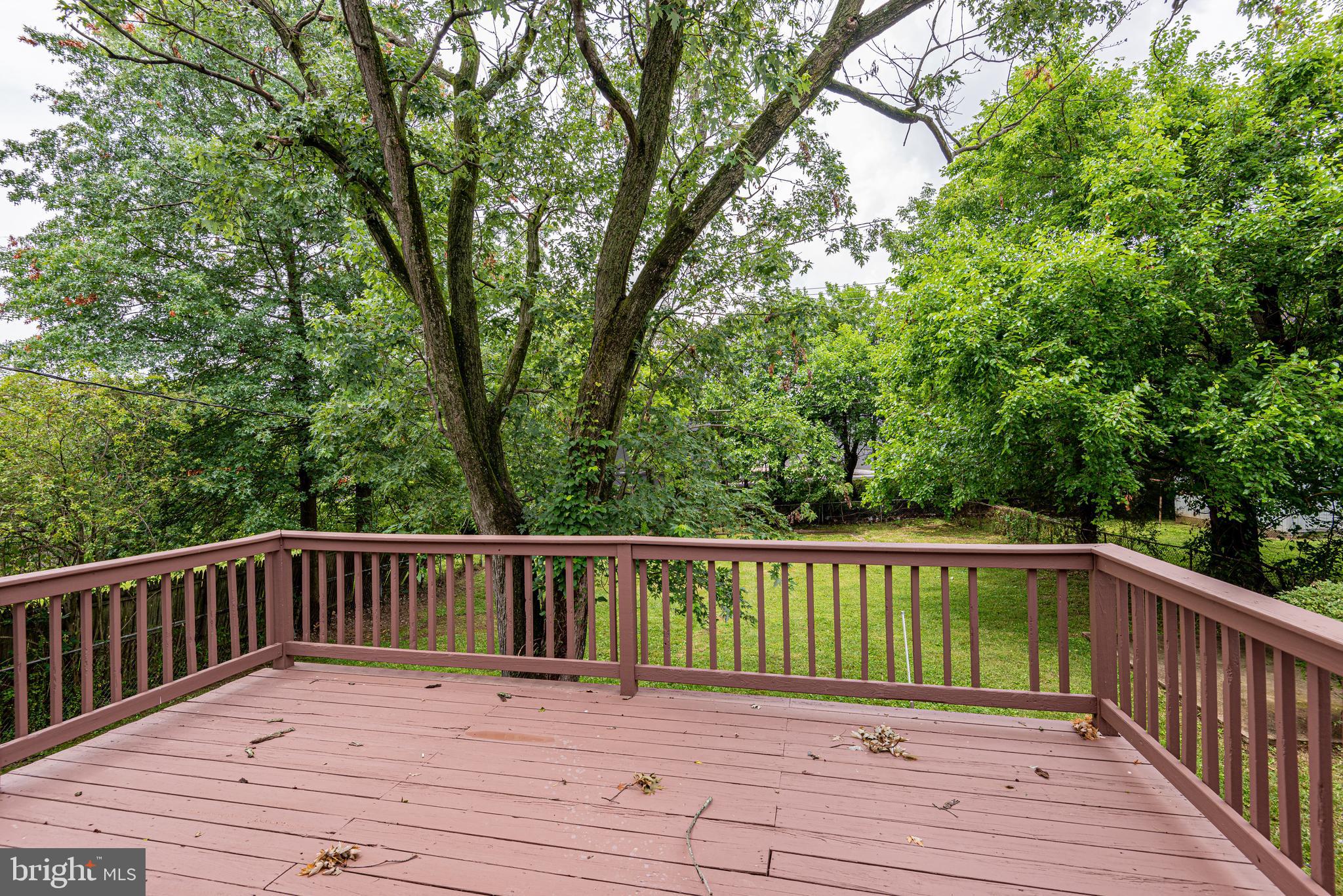 1852 Colmar Road Baltimore, MD 21207 - Photo 27 of 28 a view of a wooden deck