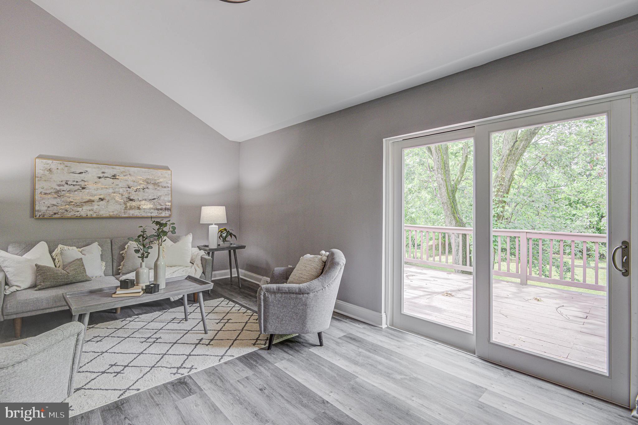 1852 Colmar Road Baltimore, MD 21207 - Photo 8 of 28 a living room with furniture and a floor to ceiling window