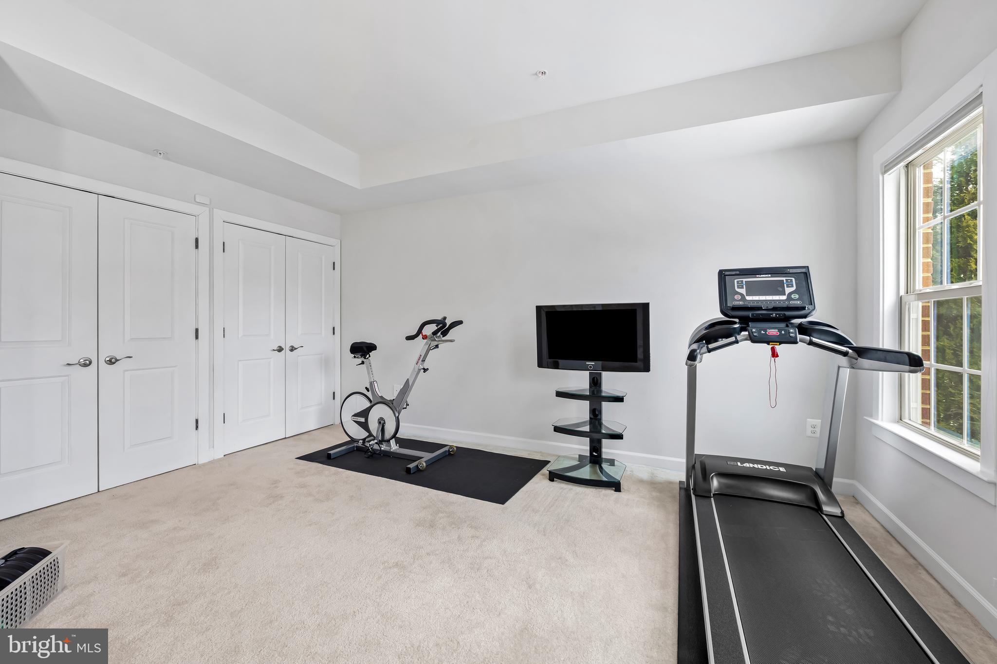 34 Wedge Way, Unit 10 Pikesville, MD 21208 - Photo 4 of 48 Main level bedroom with two double closets