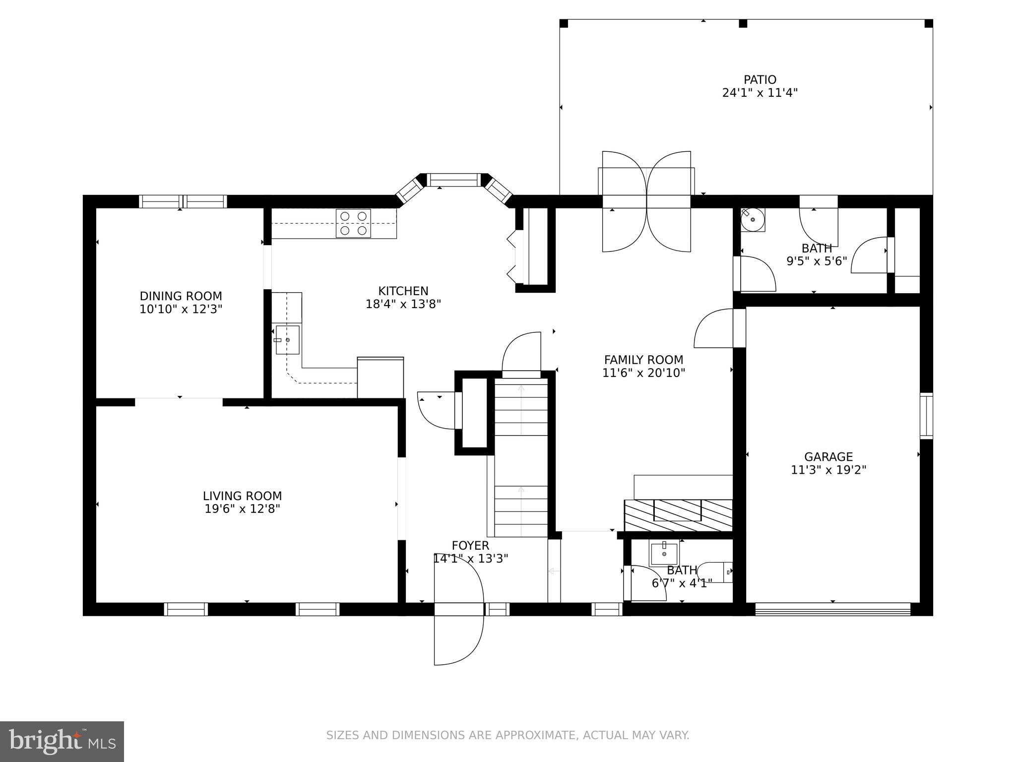8709 Highgate Road Alexandria, VA 22308 - Photo 42 of 58 Main level (note family room)