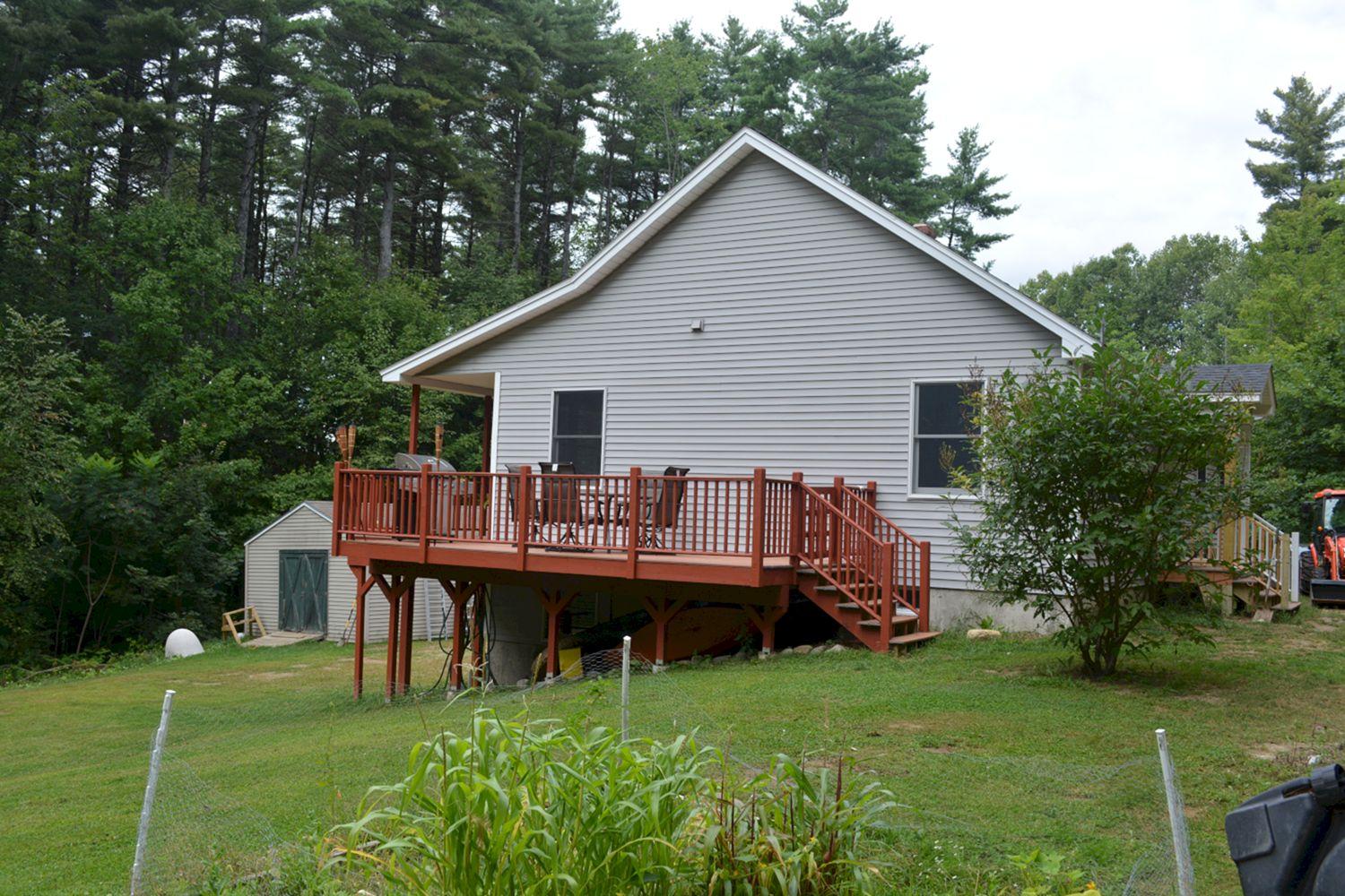 388 Smithfield Road Norridgewock, ME 04957 - Photo 4 of 40 4 Dining Deck