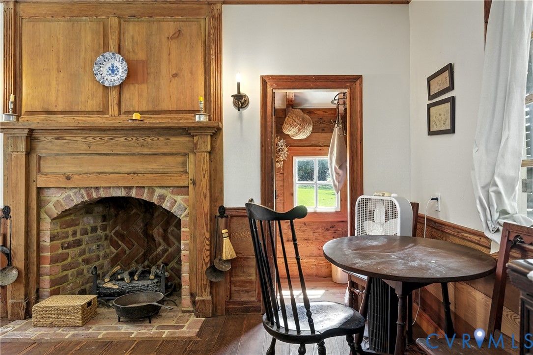 11826 Colonial Trail West Spring Grove, VA 23881 - Photo 16 of 42 a living room with furniture and a fireplace
