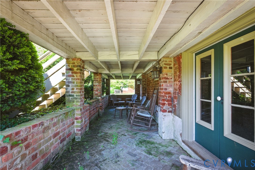 11826 Colonial Trail West Spring Grove, VA 23881 - Photo 40 of 42 a view of porch with seating space