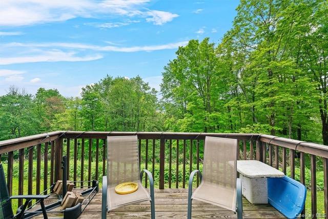 448 Old Mountain Road Port Jervis, NY 12771 - Photo 12 of 29 a view of a chair in a balcony