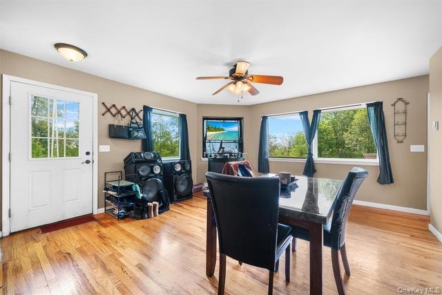 448 Old Mountain Road Port Jervis, NY 12771 - Photo 5 of 29 a view of a dining room with furniture window and outside view