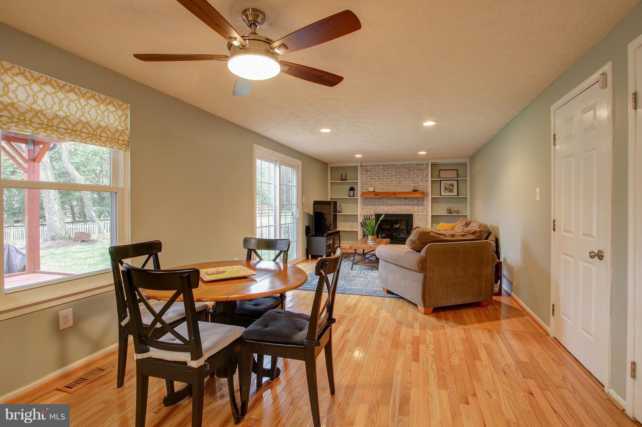 1113 Windmill Lane Silver Spring, MD 20905 - Photo 12 of 30 Family Room w/Custom Lighting & Bookcases