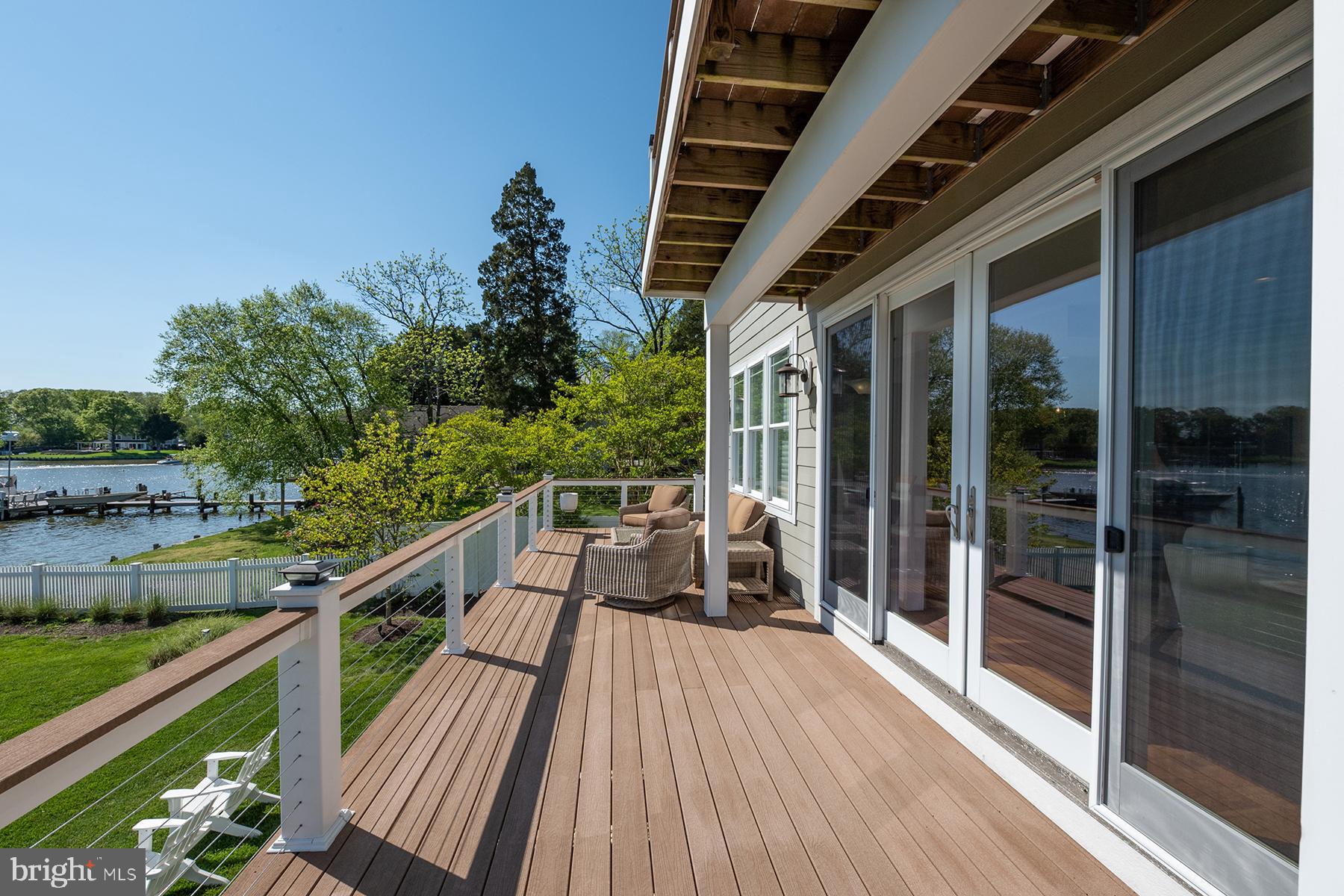 1215 Rogers Road Edgewater, MD 21037 - Photo 19 of 51 Spacious waterside deck on main level