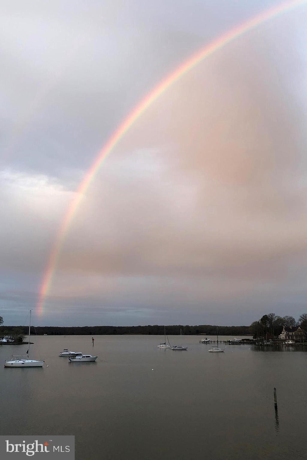 1215 Rogers Road Edgewater, MD 21037 - Photo 21 of 51 Rainbow over the Rhode River