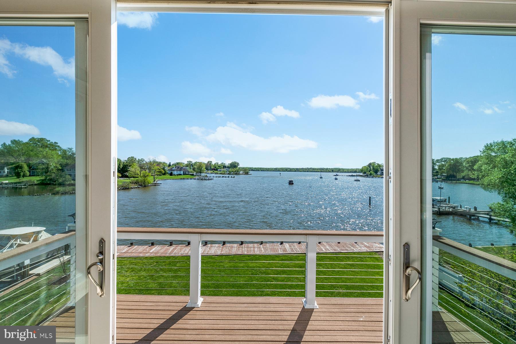 1215 Rogers Road Edgewater, MD 21037 - Photo 26 of 51 Private, owners' suite waterside balcony