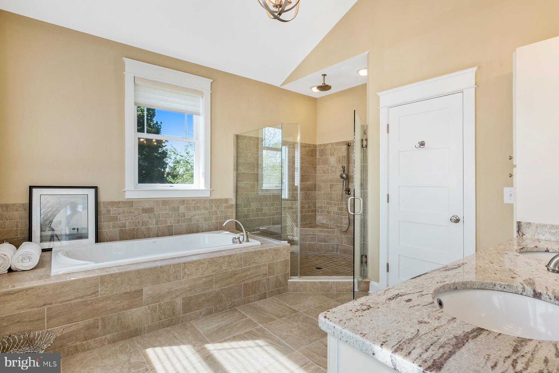 1215 Rogers Road Edgewater, MD 21037 - Photo 29 of 51 Soaking tub and separate shower in owners' bath