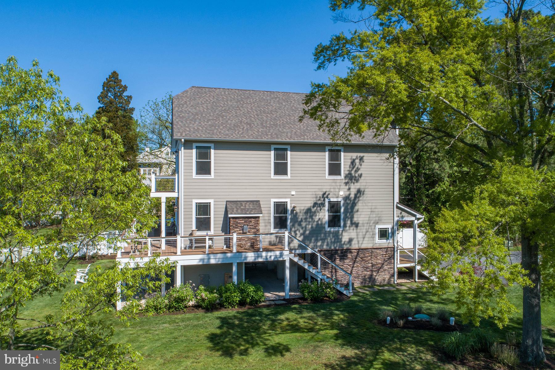 1215 Rogers Road Edgewater, MD 21037 - Photo 40 of 51 Aerial showing the outside stair access