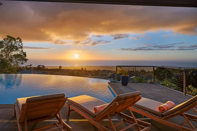 front view of a house with a street