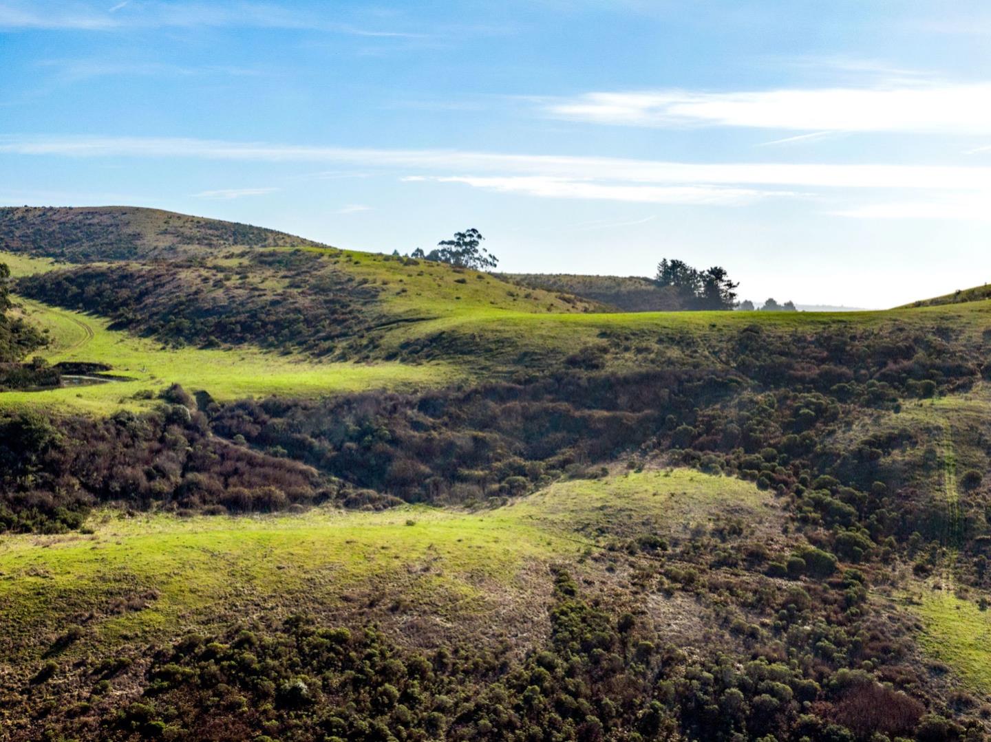 3225 Pomponio Creek Road San Gregorio, CA 94074 - Photo 23 of 50 a view of a lake with a mountain