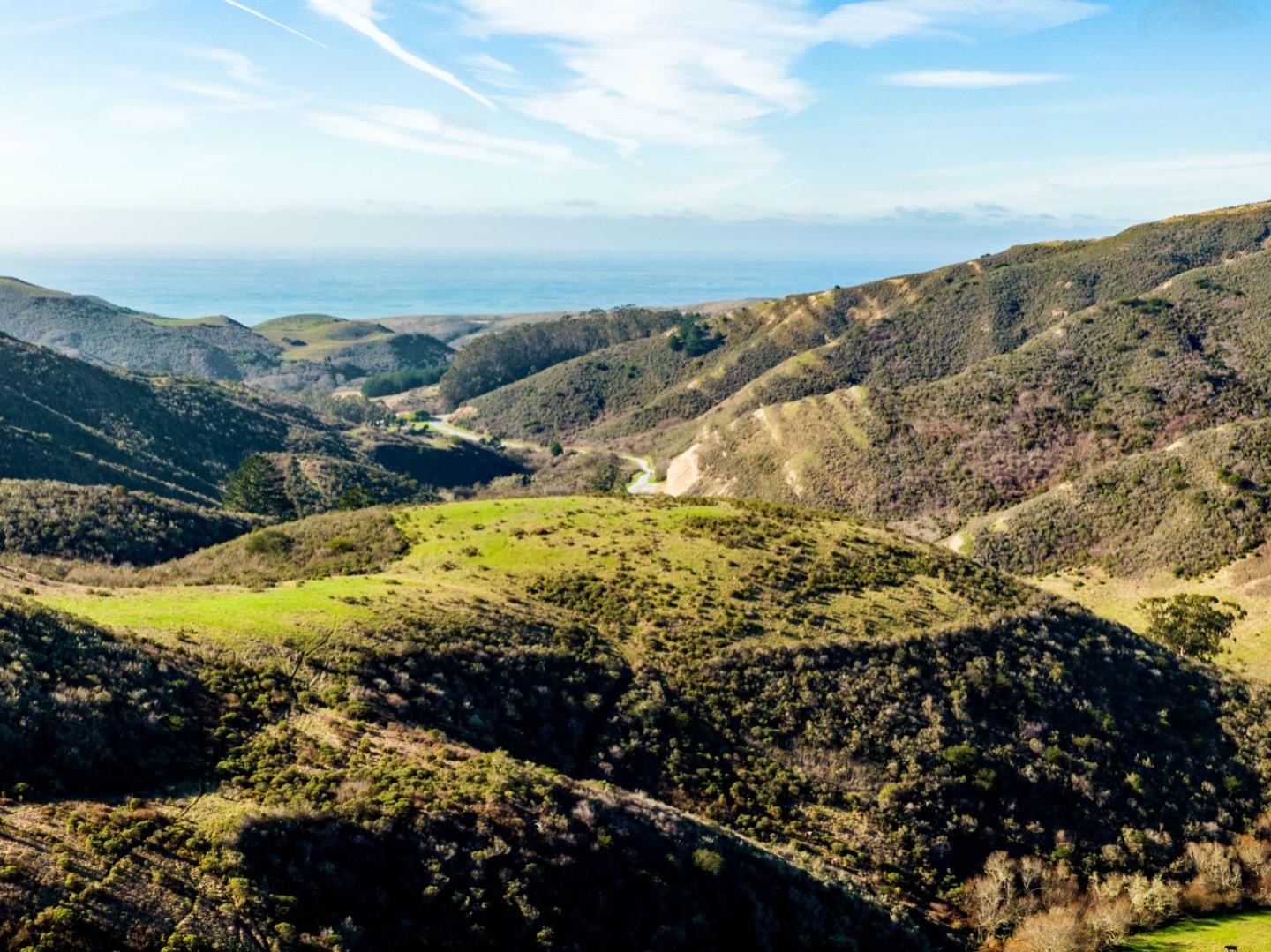 3225 Pomponio Creek Road San Gregorio, CA 94074 - Photo 28 of 50 a view of a houses with a yard