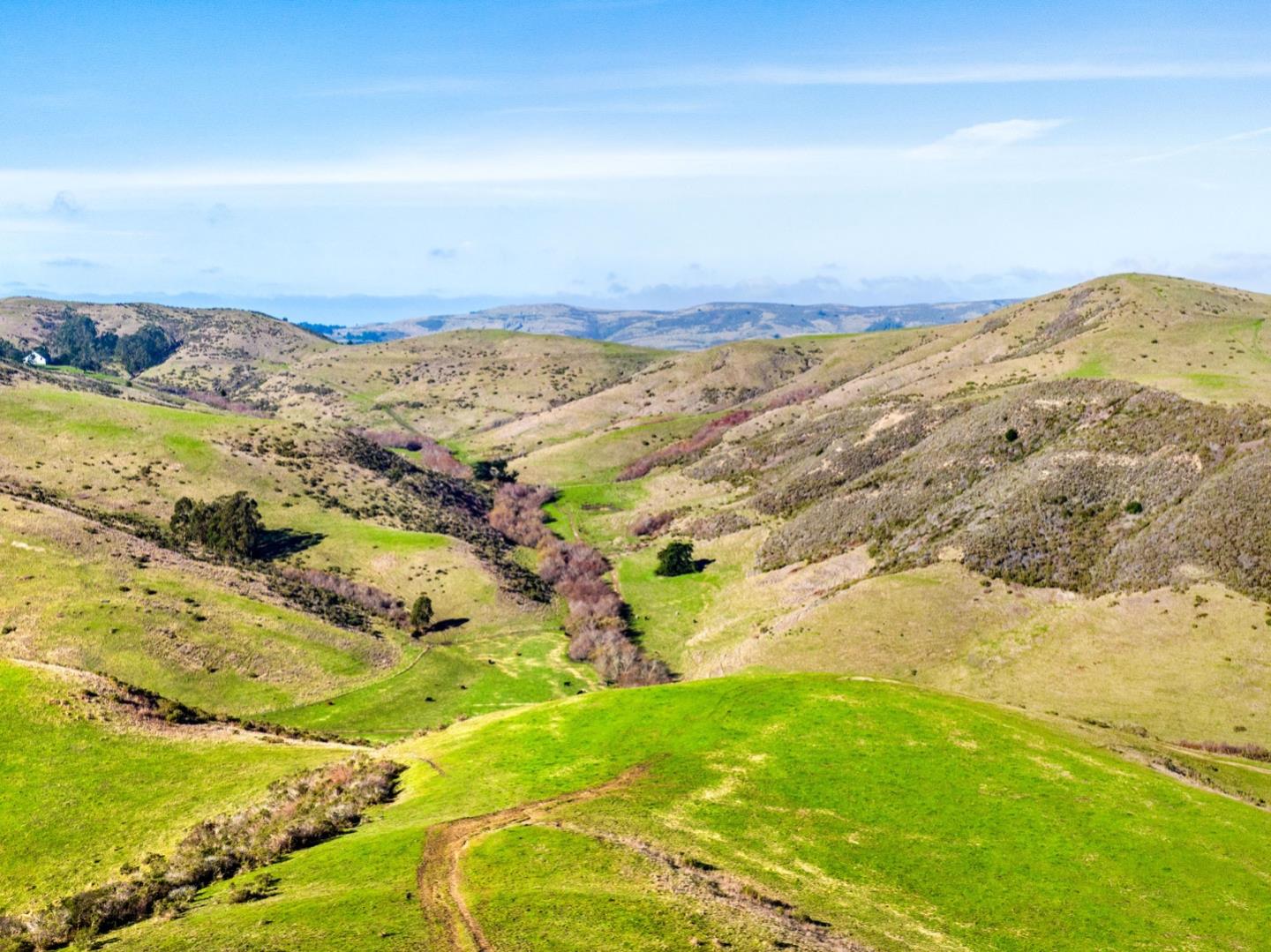 3225 Pomponio Creek Road San Gregorio, CA 94074 - Photo 36 of 50 a view of mountains and an ocean