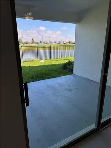a view of outdoor space and balcony
