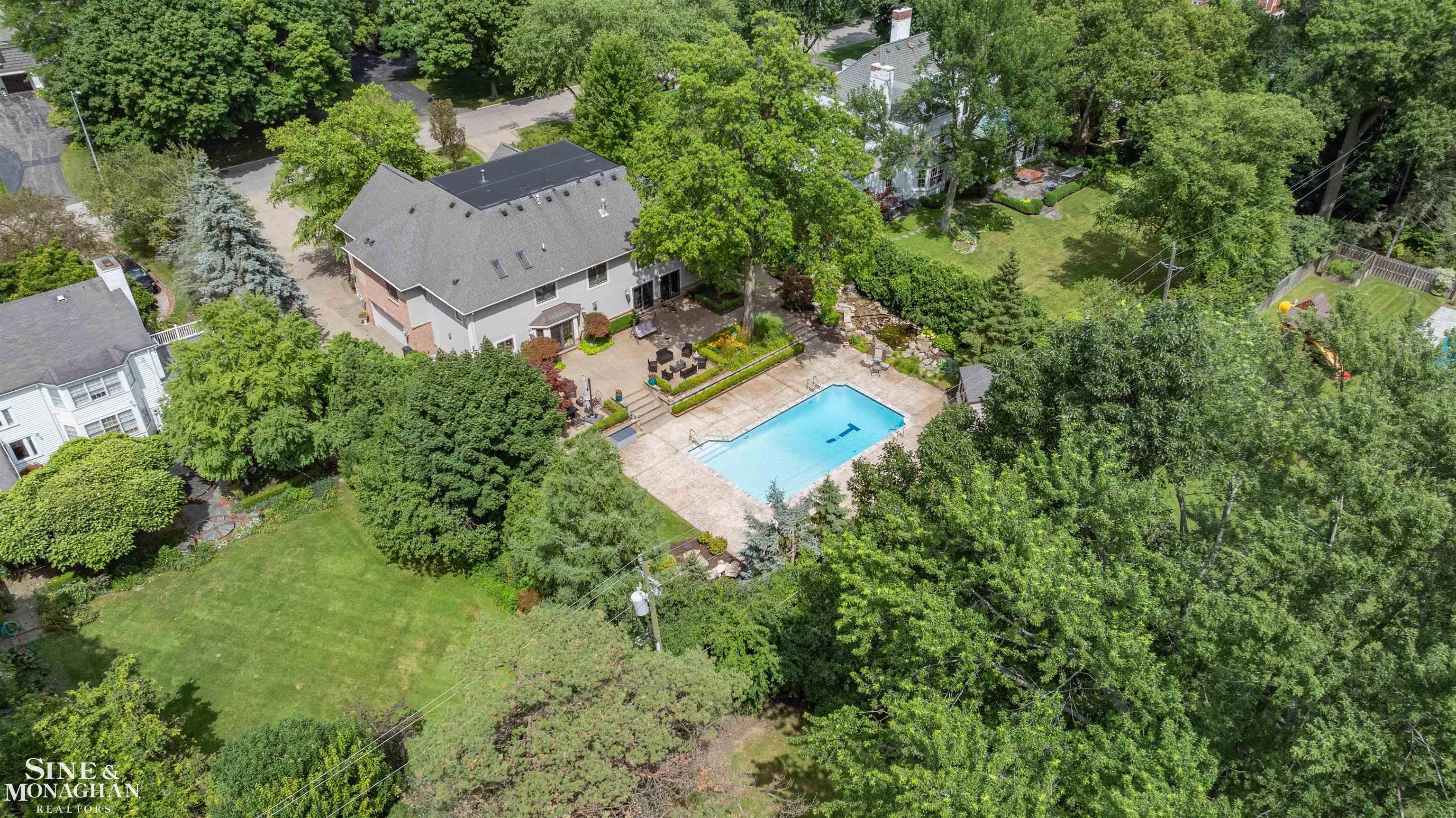 99 Renaud Road Grosse Pointe, MI 48236 - Photo 76 of 91 Drone Over Lot