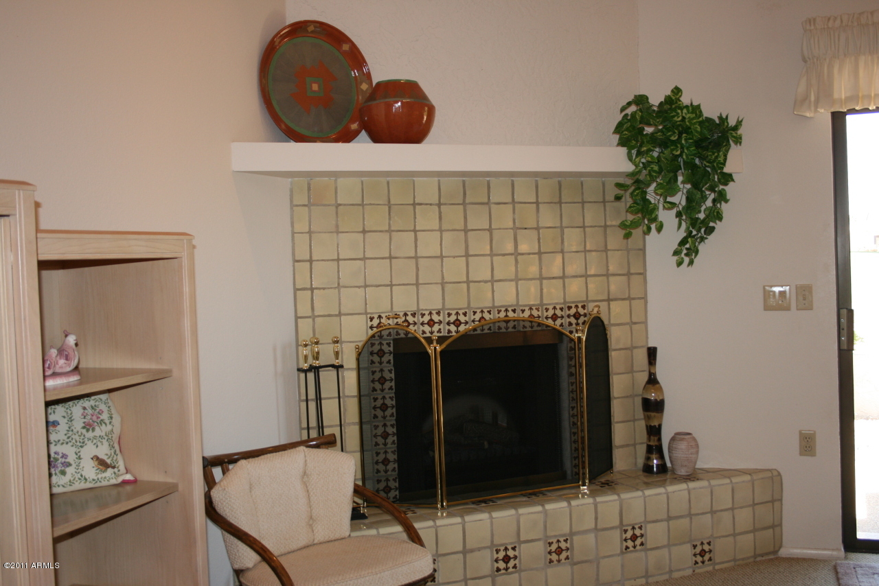 25458 North Danny Lane Rio Verde, AZ 85263 - Photo 3 of 16 Corner Fireplace in Living Room