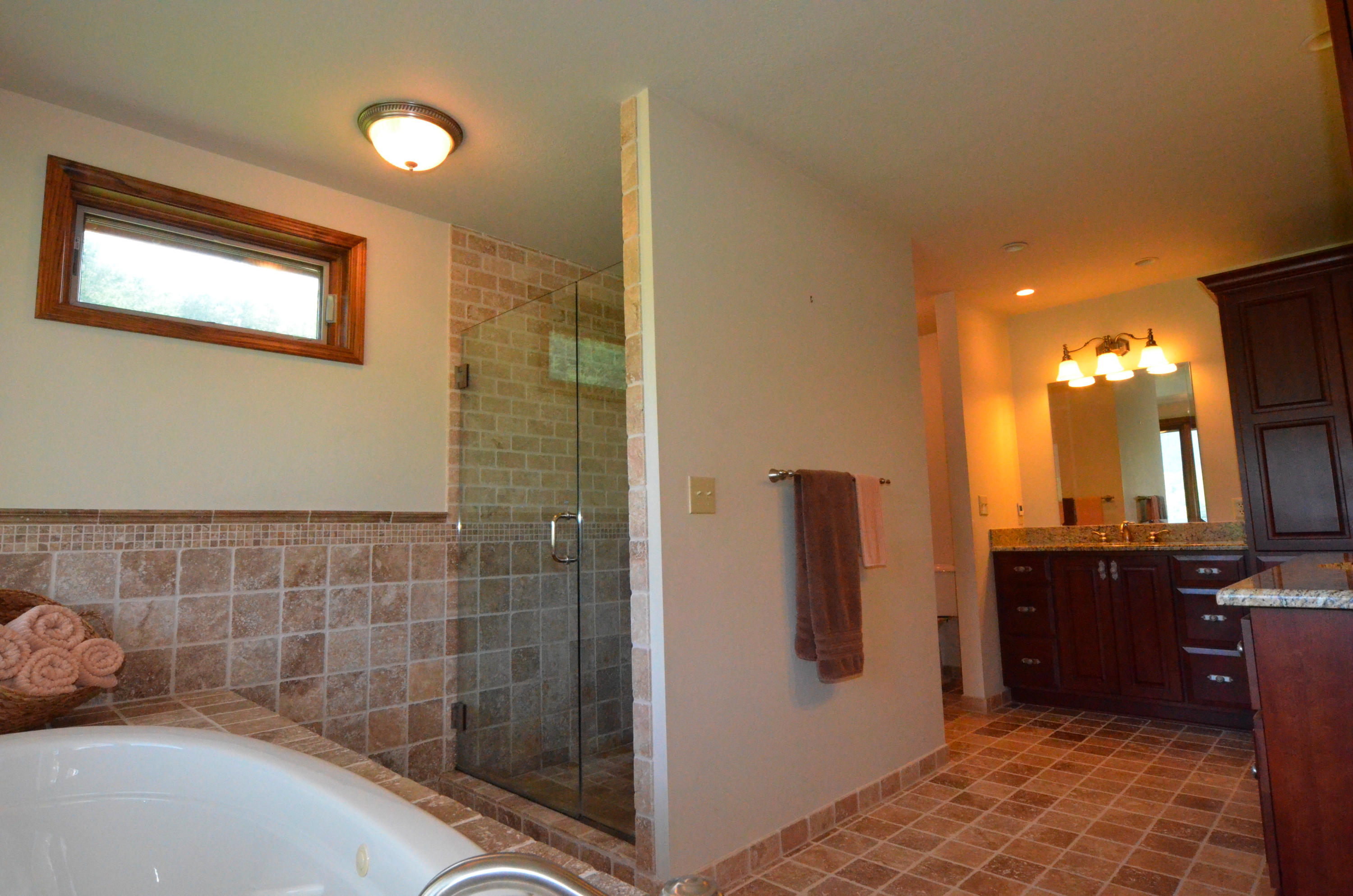 778 Church Road Pioneer, TN 37847 - Photo 13 of 38 Glass shower and separate vanities