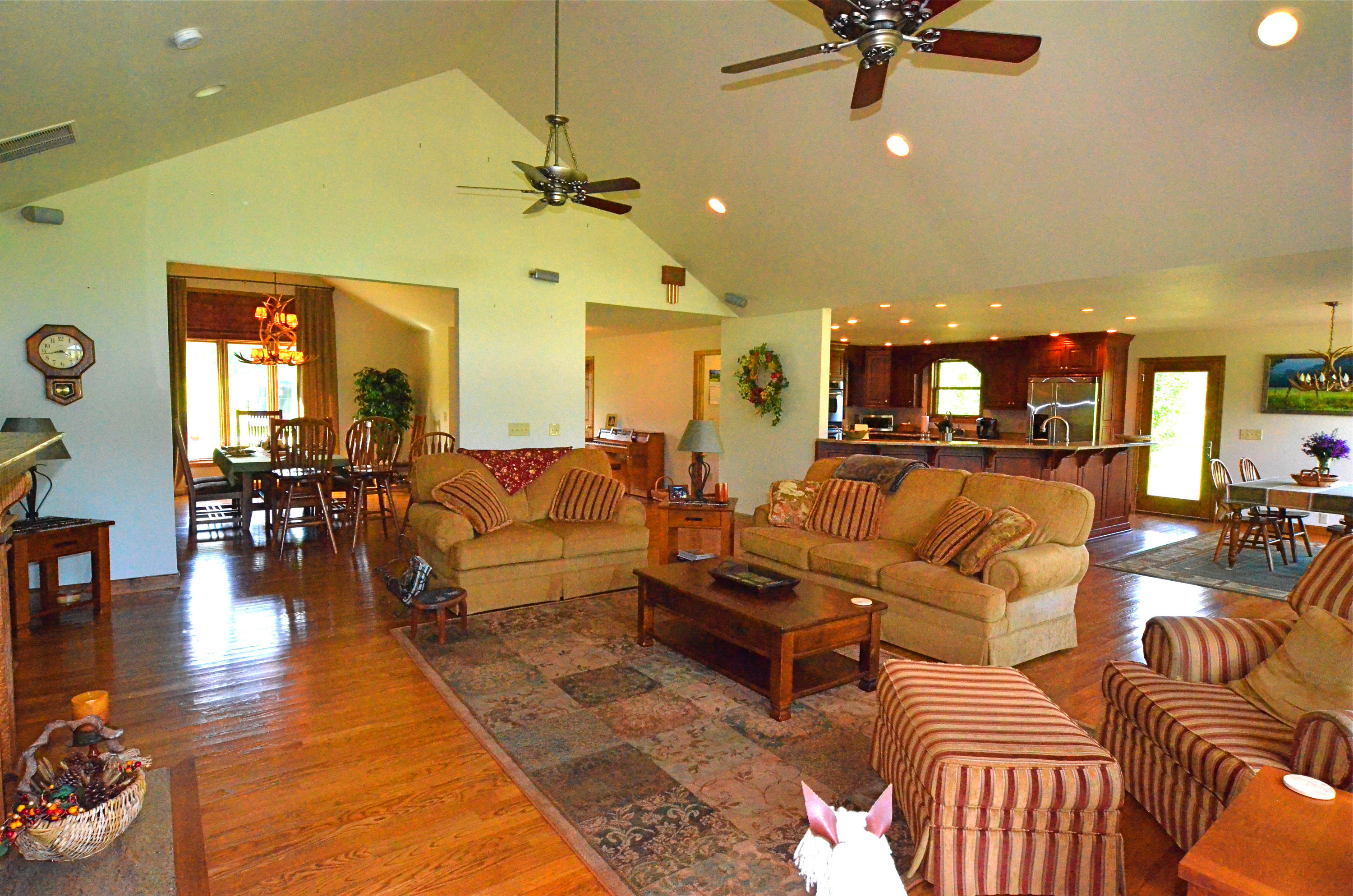 778 Church Road Pioneer, TN 37847 - Photo 5 of 38 Great room with cathedral ceiling