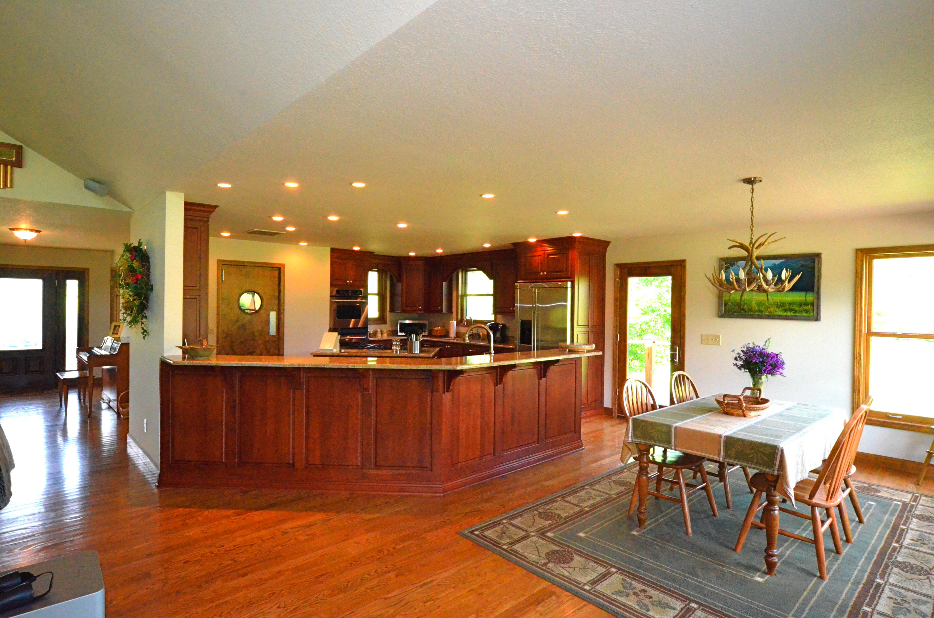 778 Church Road Pioneer, TN 37847 - Photo 6 of 38 View towards kitchen from Grt. Rm.