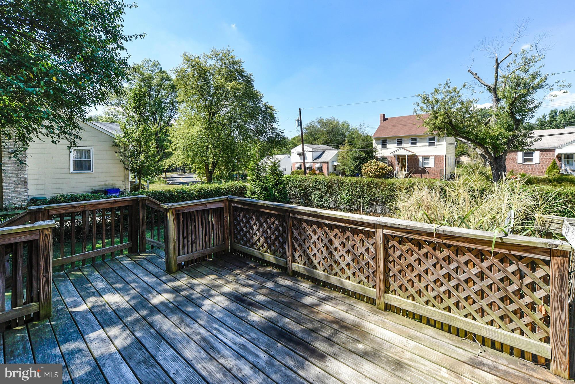2904 Byron Street Silver Spring, MD 20902 - Photo 27 of 30 LARGE DECK OFF OF MASTER BEDROOM!