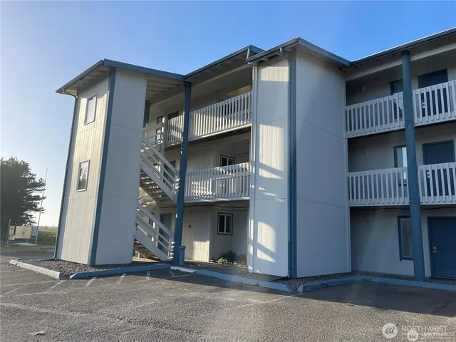 a front view of a house with balcony