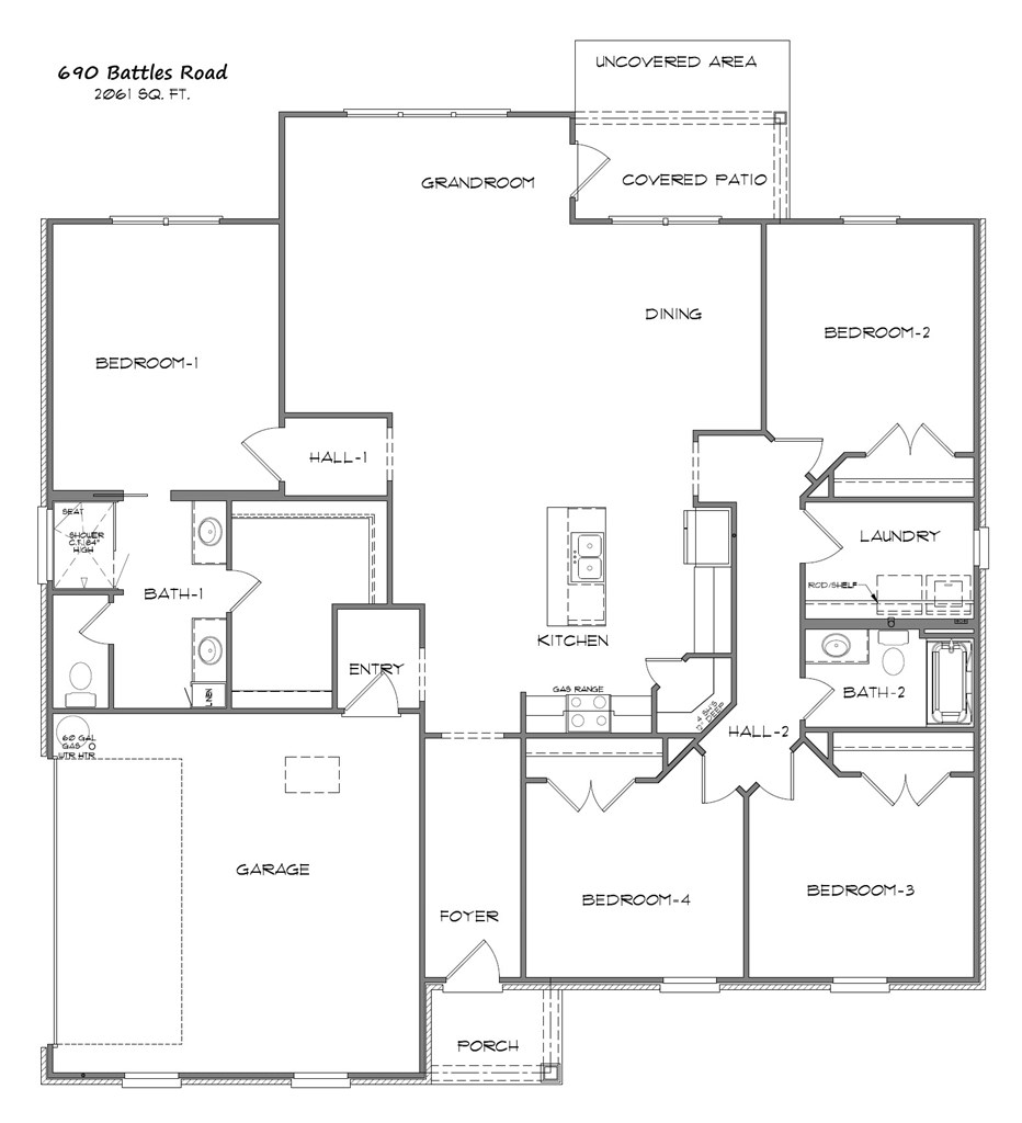 690 Battles Road Dothan, AL 36301 - Photo 11 of 11 Floor Plan