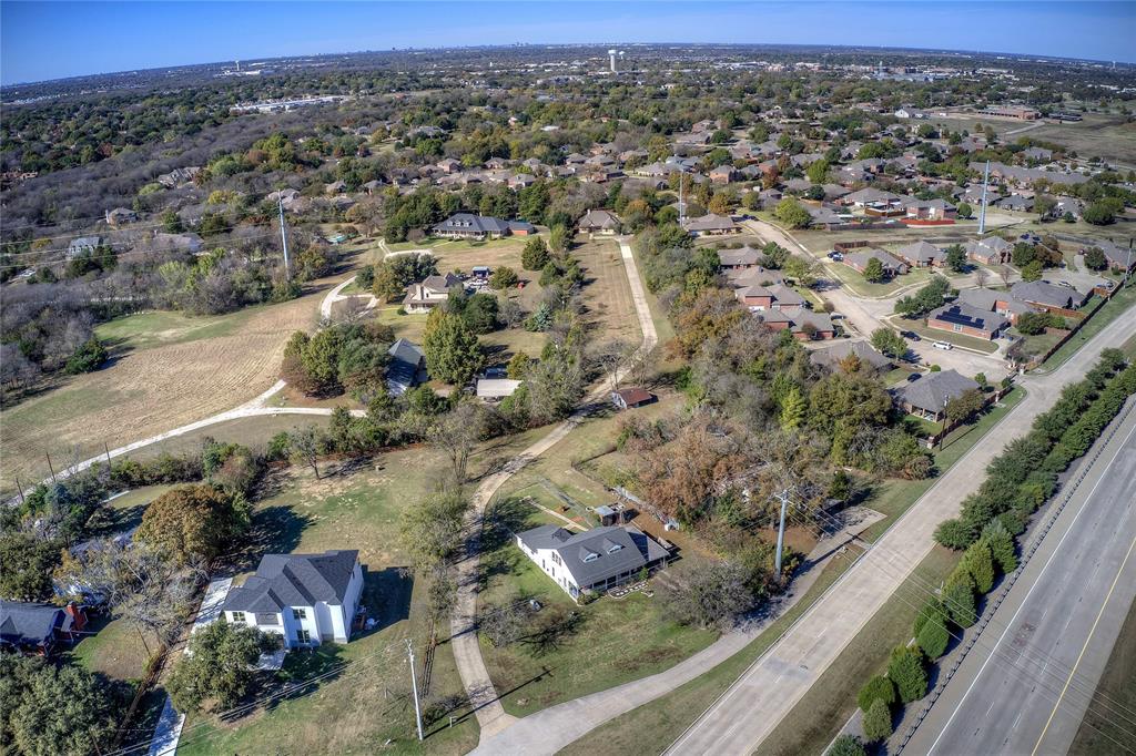 2617 Kirby Road Rowlett, TX 75088 - Photo 34 of 39 Aerial view of property and surrounding area featuring nearby suburban area
