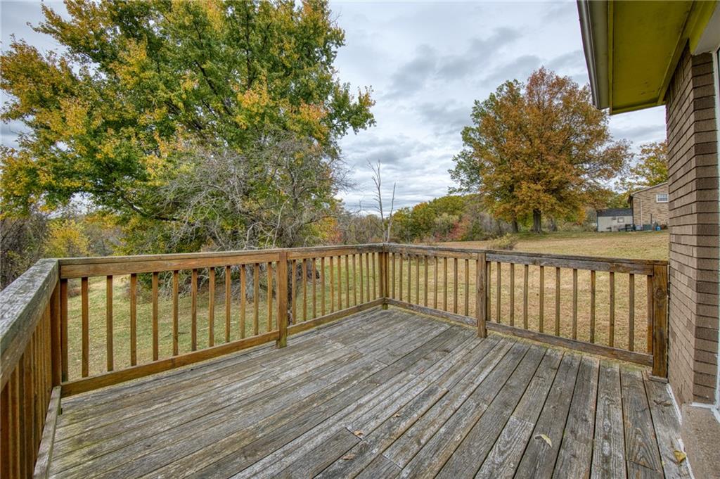 219 Center New Texas Road Pittsburgh, PA 15239 - Photo 14 of 35 a view of balcony with wooden floor