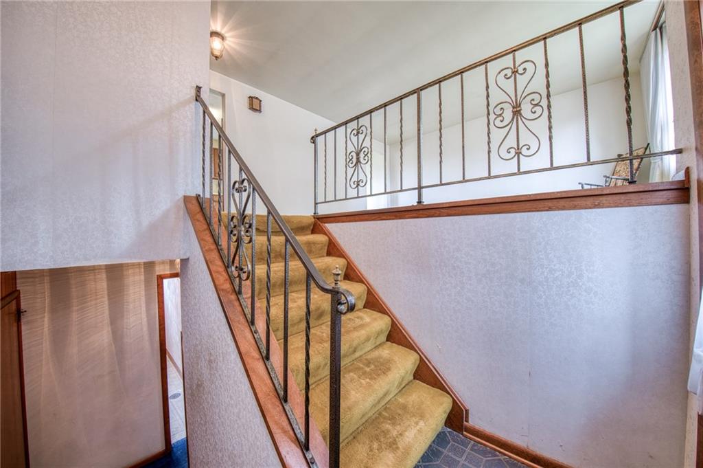 219 Center New Texas Road Pittsburgh, PA 15239 - Photo 27 of 35 a view of staircase with wooden floor and stairs