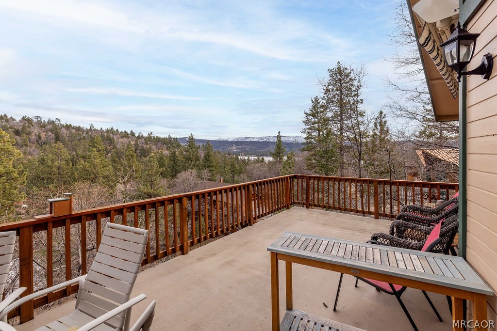 1179 Ridge Road Fawnskin, CA 92333 - Photo 9 of 43 a view of balcony with furniture