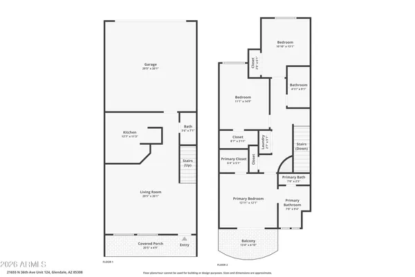 $322,000 | 21655 North 36th Avenue, Unit 124, Glendale, AZ 85308