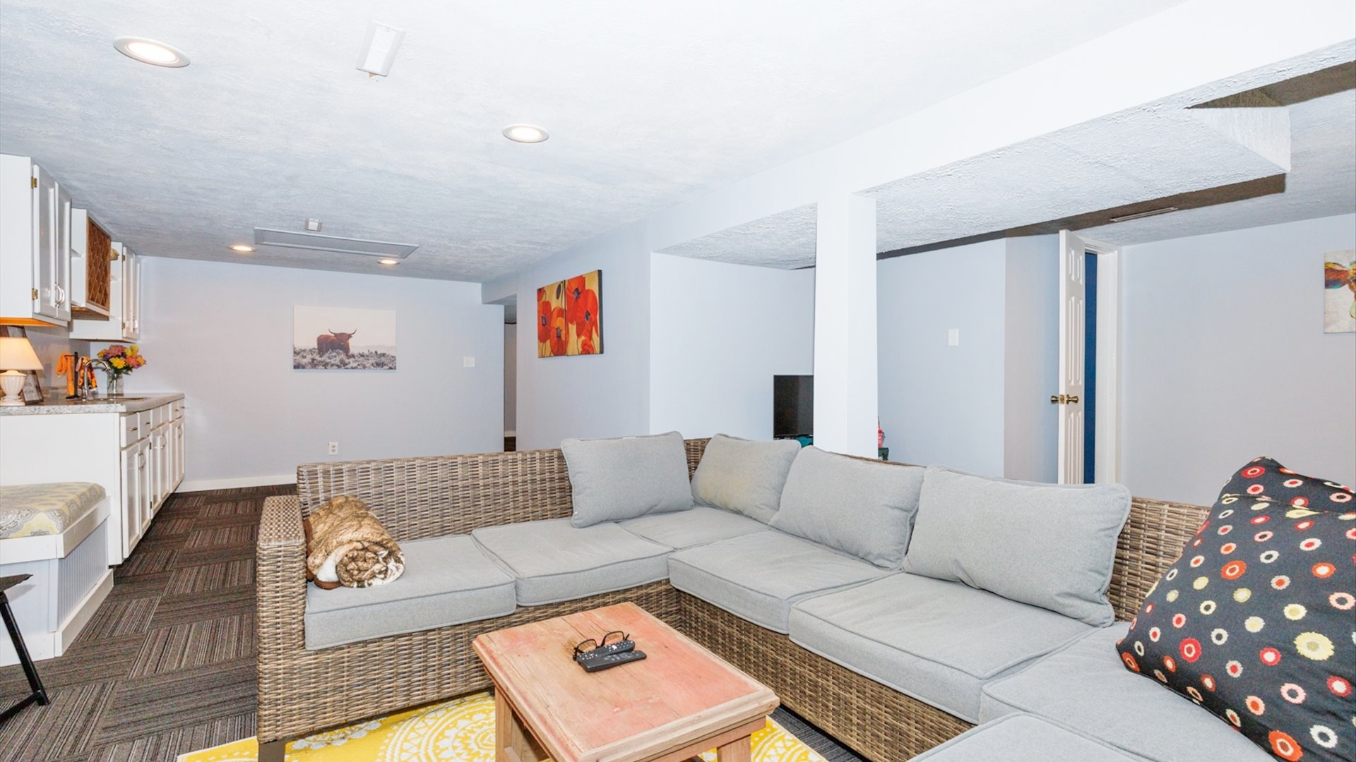 210 West North Street Colfax, IL 61728 - Photo 24 of 40 a living room with furniture and a couch