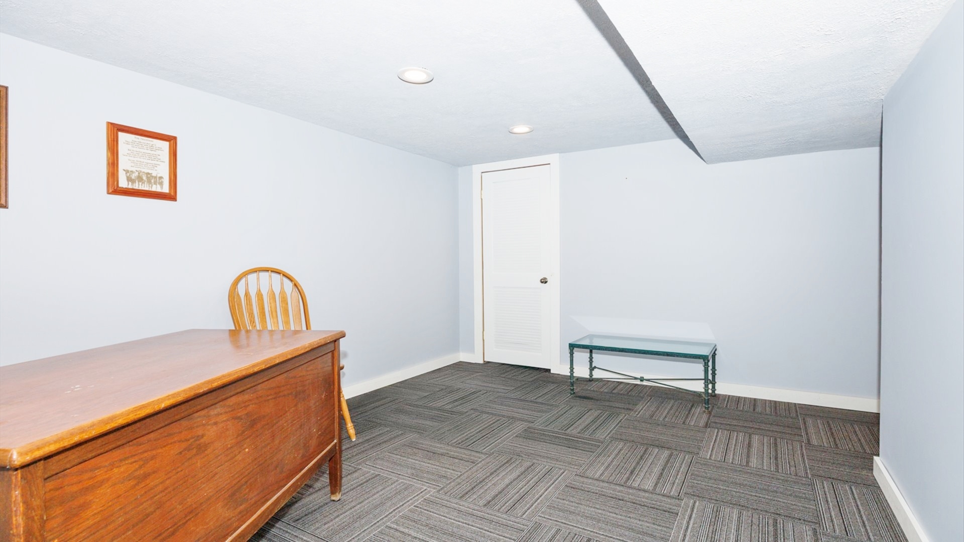 210 West North Street Colfax, IL 61728 - Photo 31 of 40 a view of a hallway with wooden floor