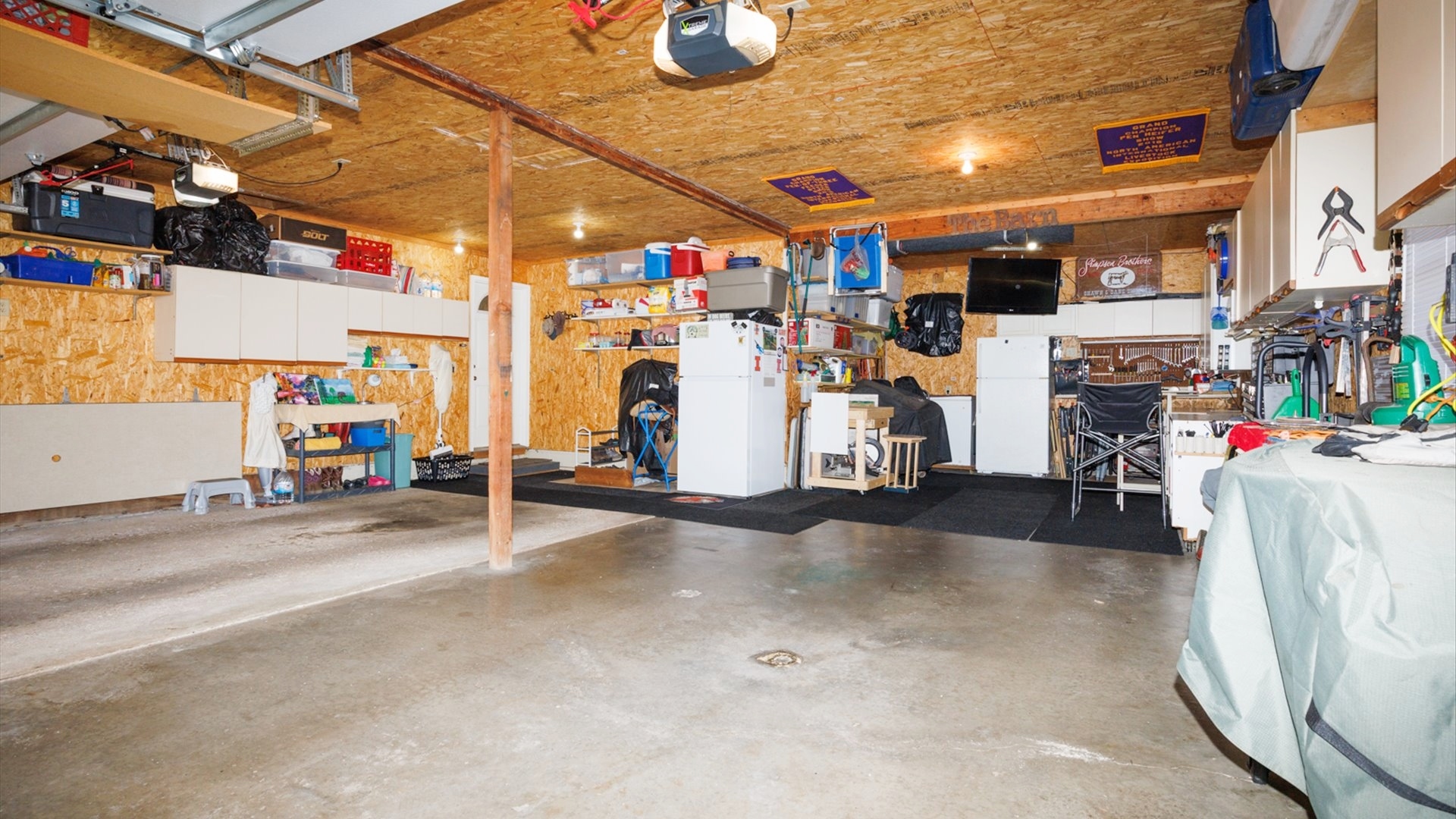 210 West North Street Colfax, IL 61728 - Photo 35 of 40 a view of a garage with storage