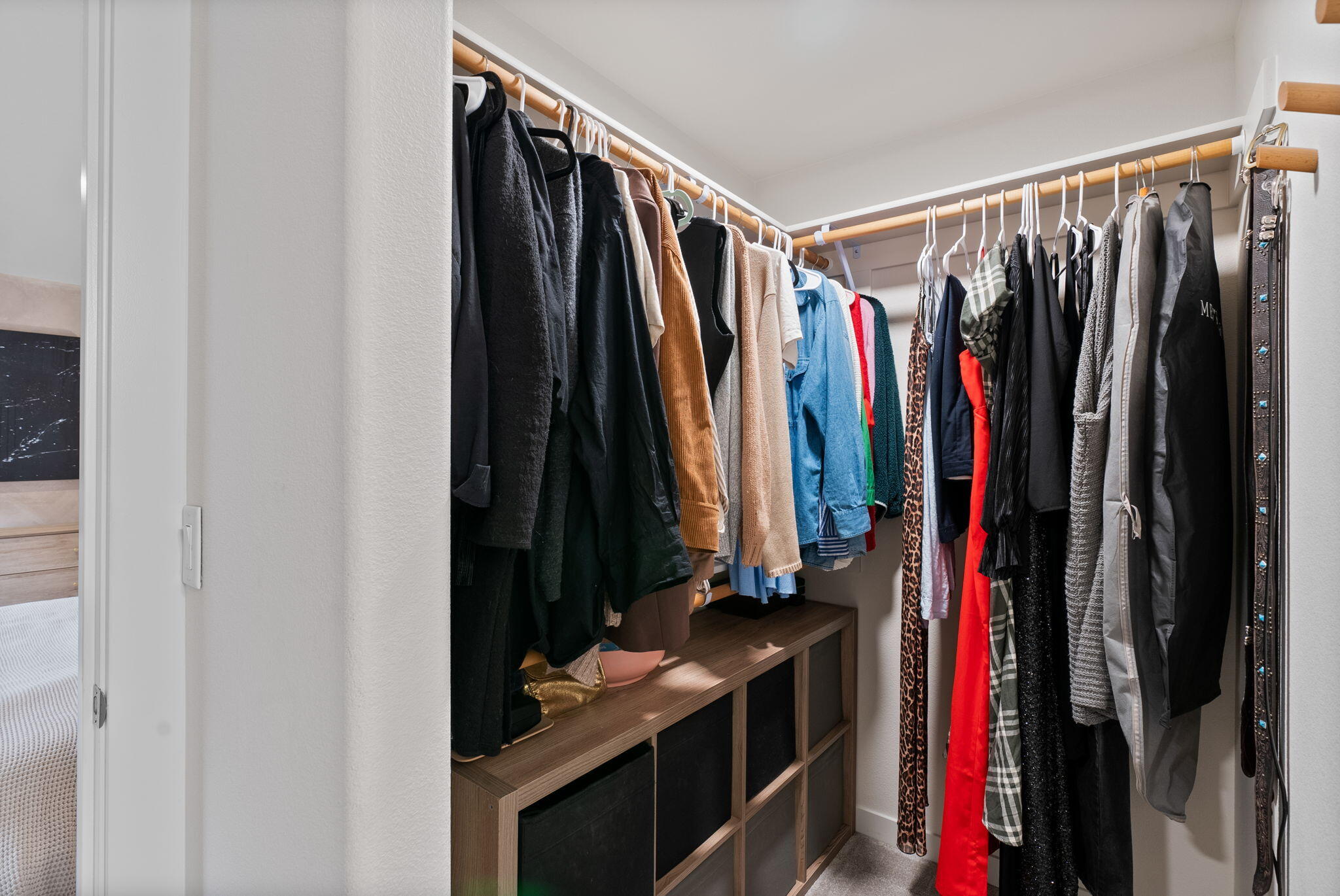632 North Reed Street Sisters, OR 97759 - Photo 17 of 36 a view of walk in closet with clothes