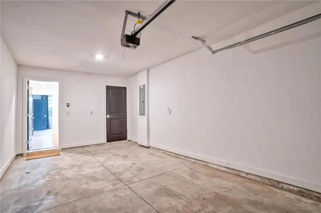 a view of a front door of a house