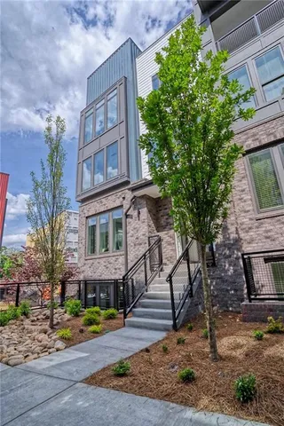 a view of a roof deck